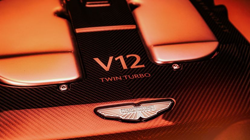 Aston Martin V12 engine