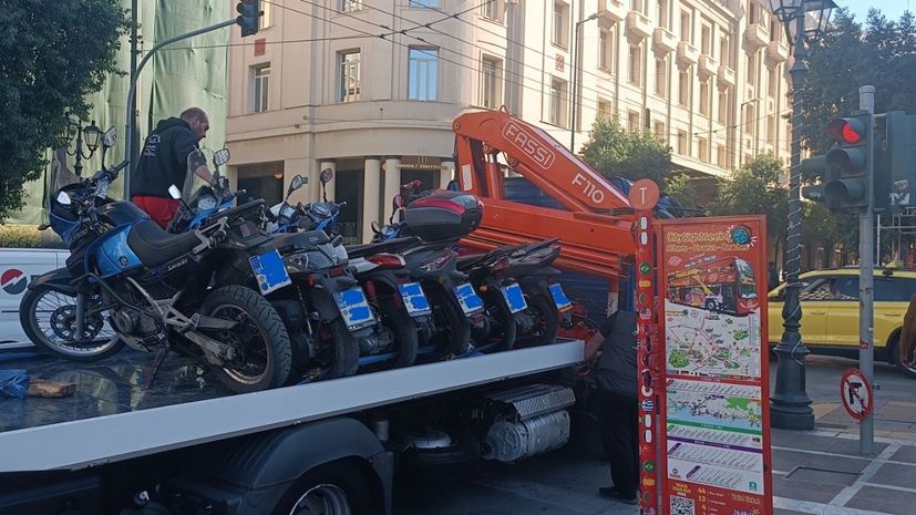 Μοτοσυκλέτες Δήμος Αθηναίων