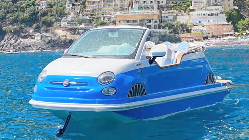 Fiat 500 Boat
