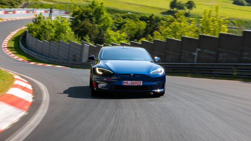 Tesla Model S Plaid Nurbirgring Record