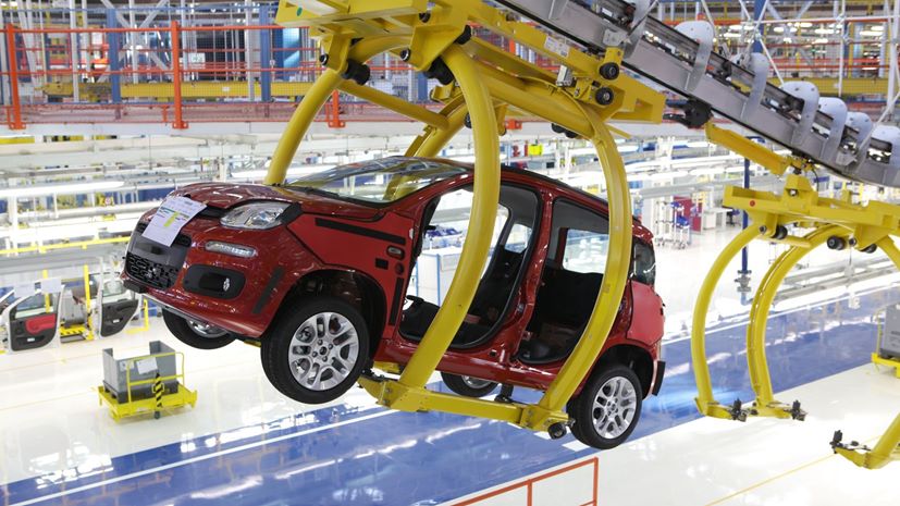 Fiat Panda εργοστάσιο Pomigliano d'Arco