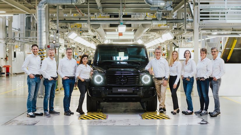 Mercedes G-Class production