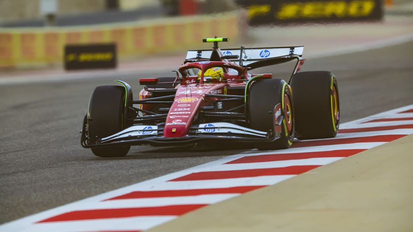 F1 δοκιμές Μπαχρέιν Ferrari Hamilton