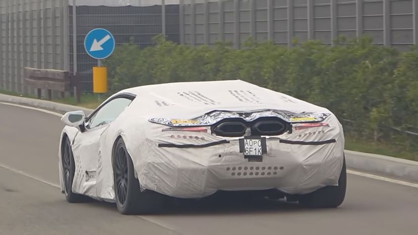 Lamborghini V12 Hybrid Spy
