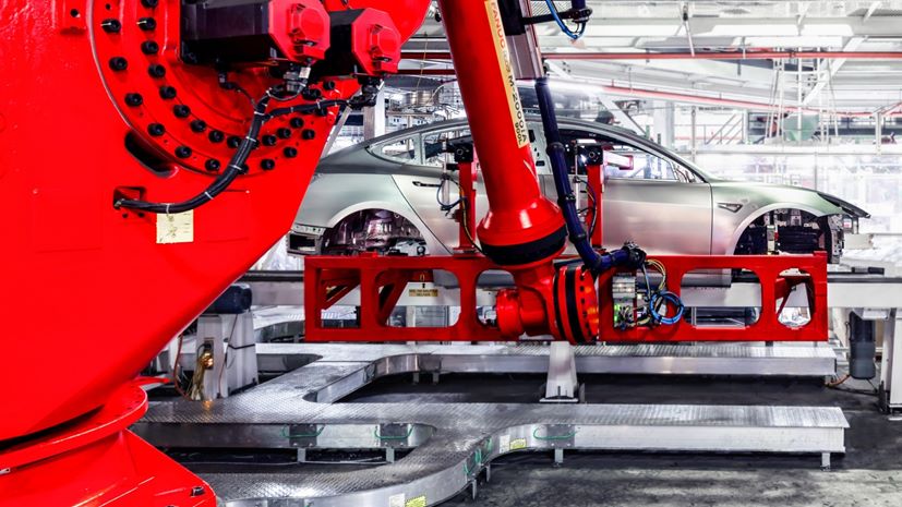 Συναρμολόγηση αυτοκινήτου Tesla