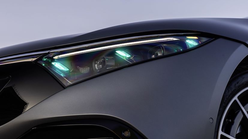 Mercedes φωτιστικά σώματα για αυτόνομα αυτοκίνητα