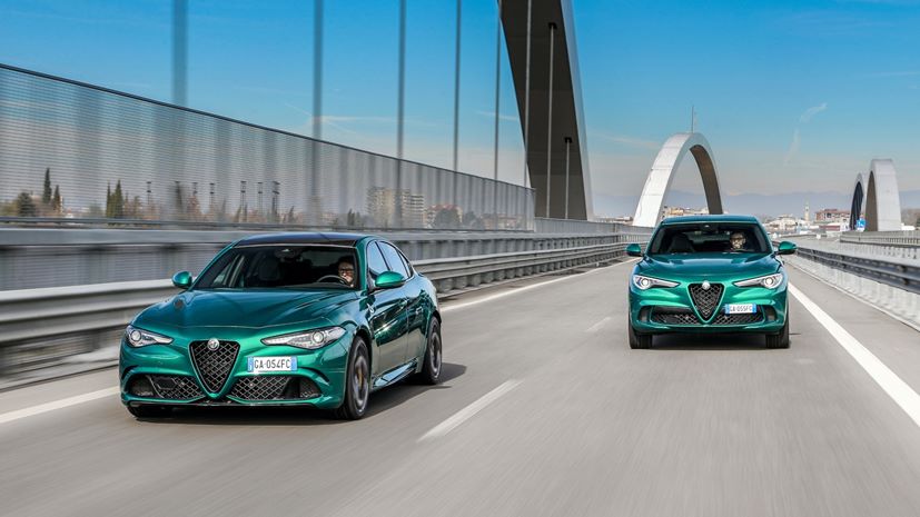Alfa Romeo Giulia and Stelvio Quadrifoglio