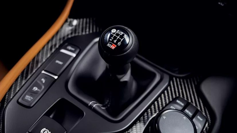 Toyota GR Supra με χειροκίνητο κιβώτιο ταχυτήτων