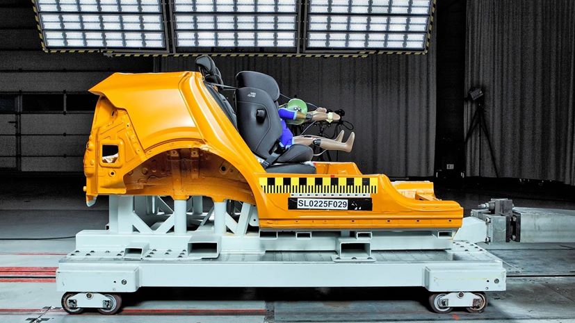 Παιδικό κάθισμα crash test ADAC