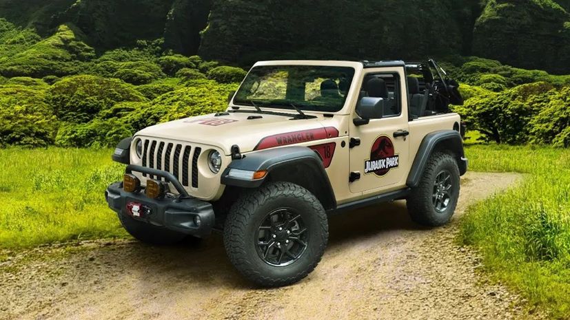 Jeep Wrangler Jurassic Park