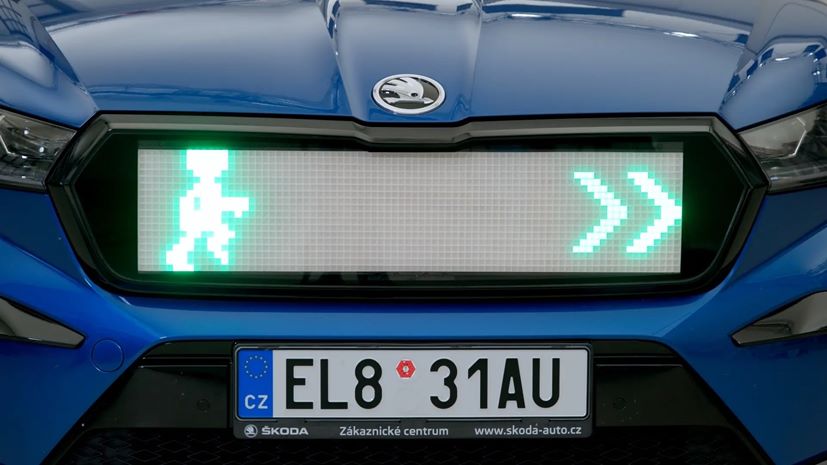 Skoda LED grille