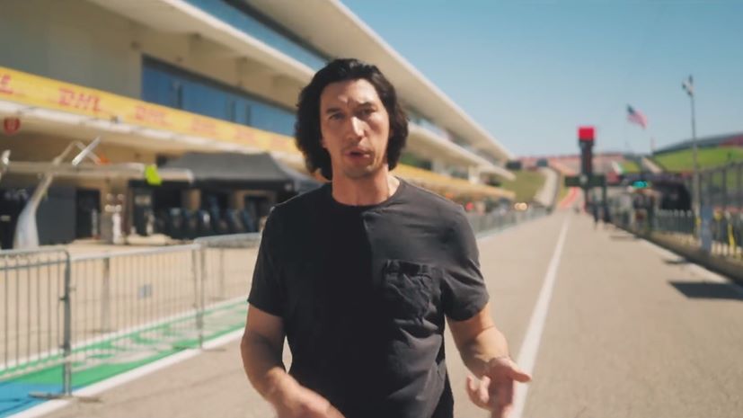 Adam Driver F1 Grand Prix ΗΠΑ