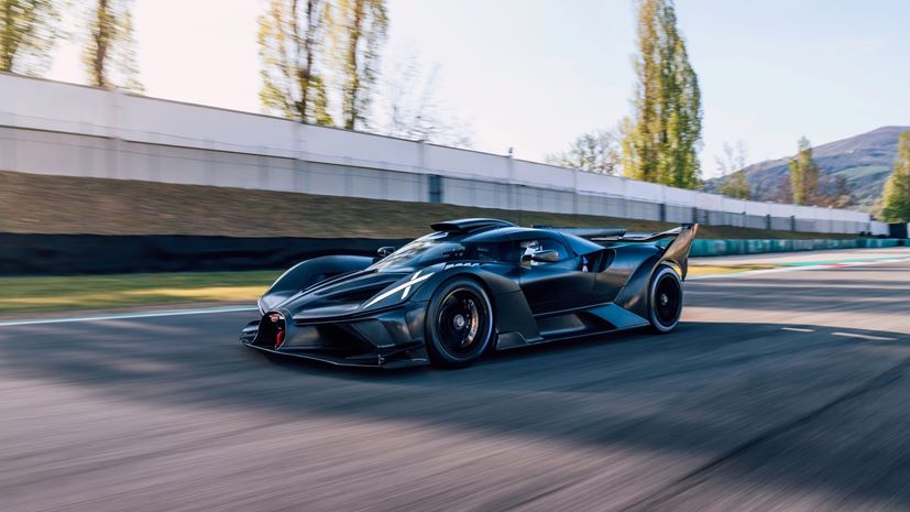 Bugatti Bolide Testing