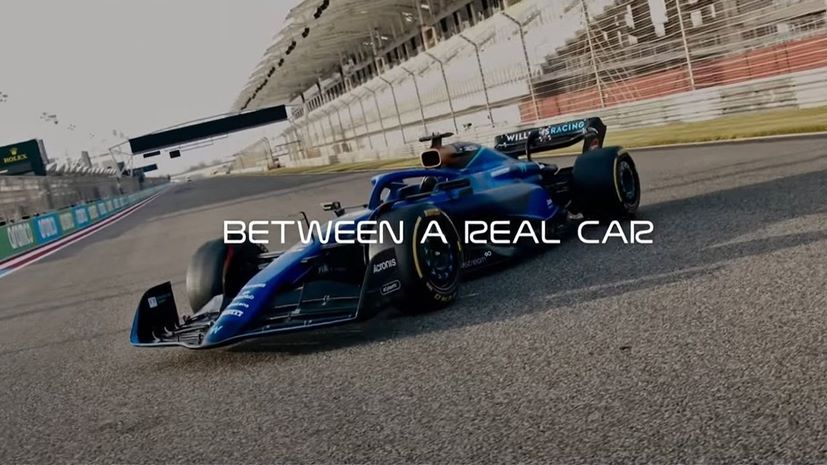 Williams F1 Lap of Legends αγώνας με εικονικούς οδηγούς