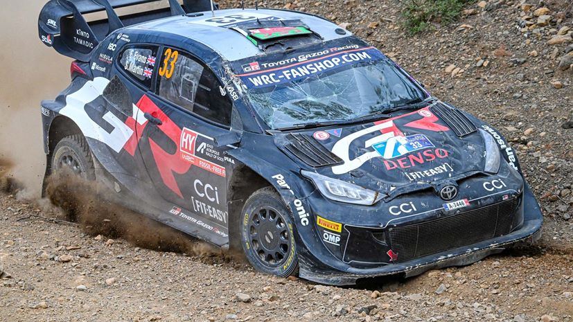 EKO Acropolis Rally 2024 ημέρα 2η