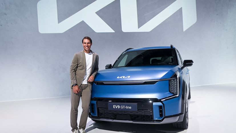 Kia EV9 Rafael Nadal