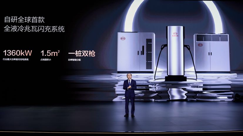 BYD Megawatt Flash Charger