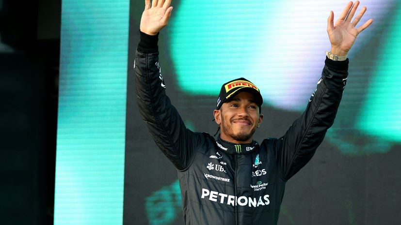 Lewis Hamilton Podium