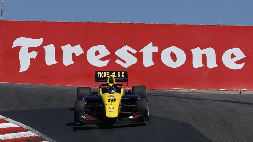 IndyCar NXT Reece Gold Corkscrew Laguna Seca