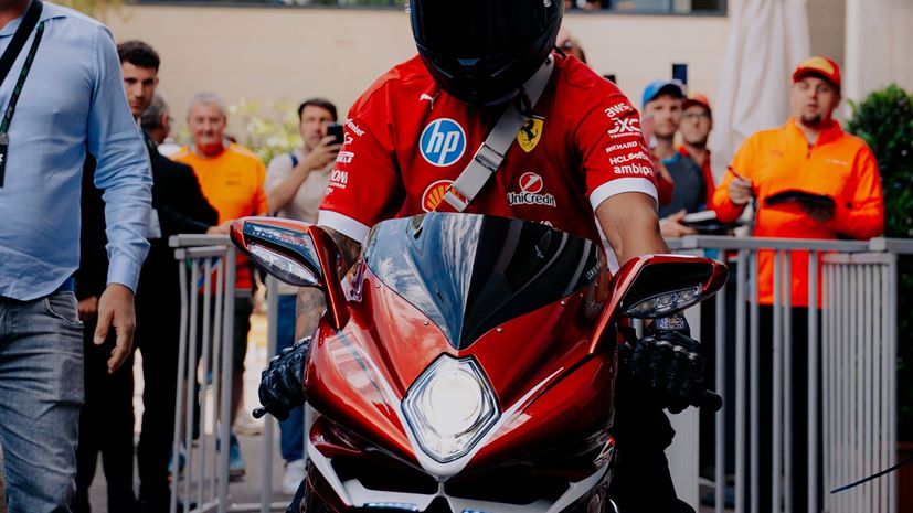 Lewis Hamilton MV Agusta LH44 Monaco Grand prix