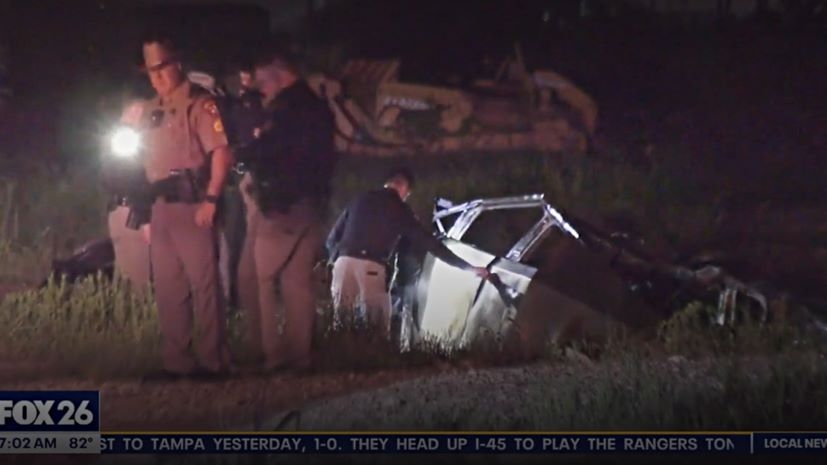 Cybertruck accident
