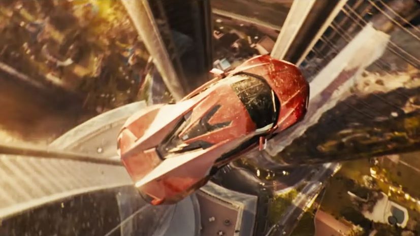 Cars destroyed