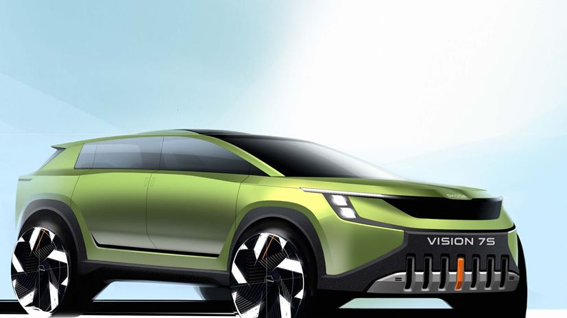 Skoda Vision 7S Sketch