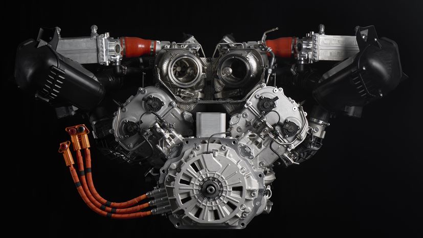 Lamborghini Temerario κινητήρας V8