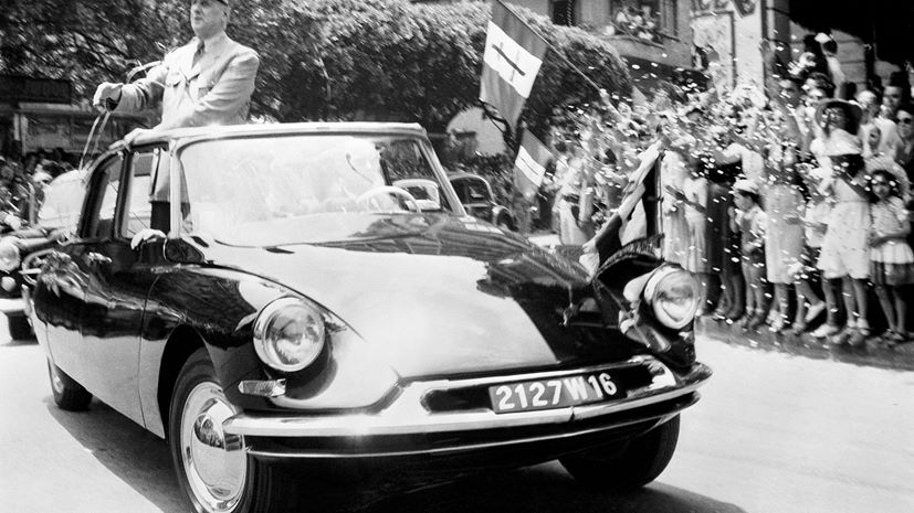 Citroen DS Charles De Gaulle Story