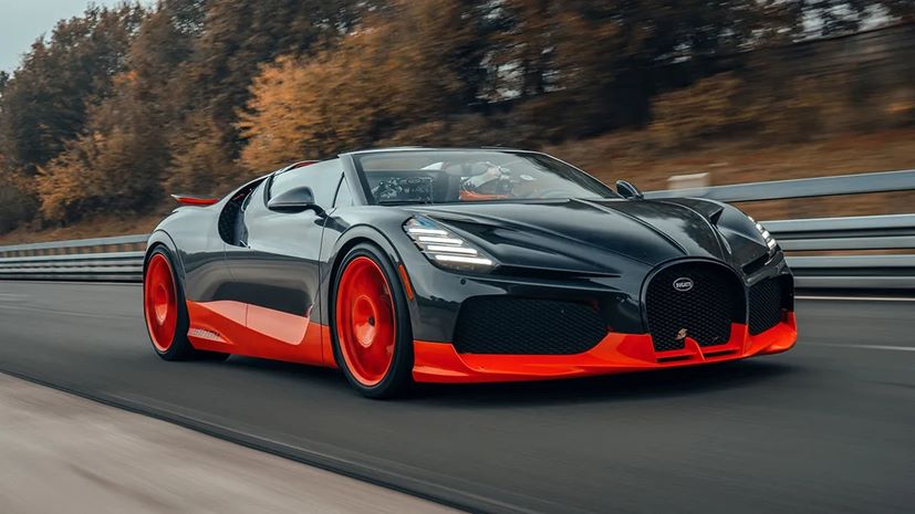 Bugatti W16 Mistral World Record Edition