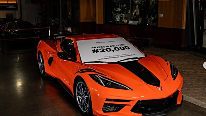 Chevrolet Corvette museum delivery