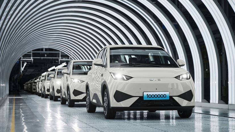 BYD Dolphin Surf παραγωγή