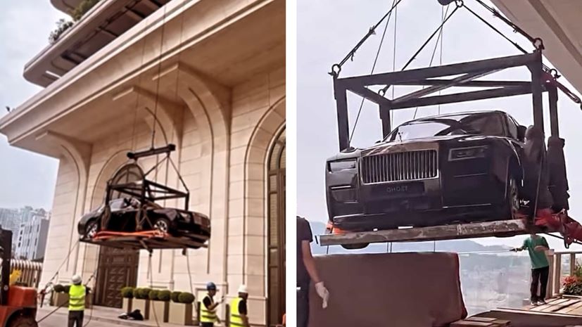 Rolls-Royce Ghost apartment