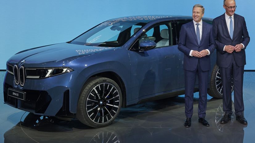 BMW CEO Oliver Zipse και Καγκελάριος Γερμανίας Friedrich Merz