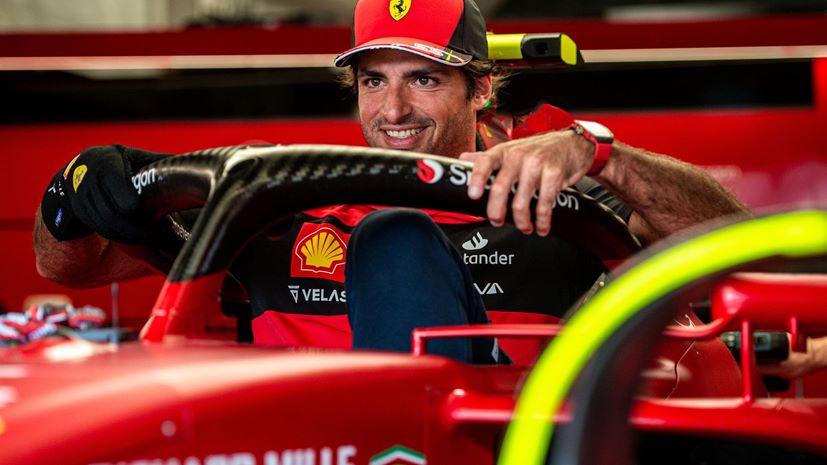 Carlos Sainz Monza Richard Mille