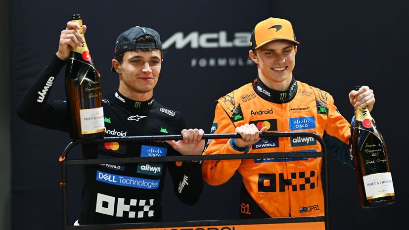 McLaren Πρωταθλήτρια κατασκευαστών F1 2025