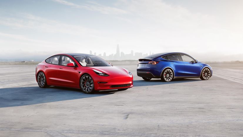 Τesla Model 3 και Μodel Υ