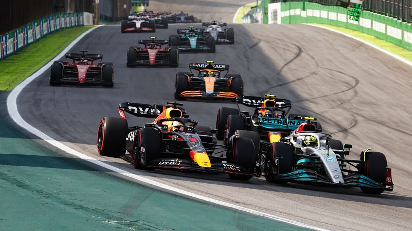 F1 GP Brazil Verstappen Hamilton