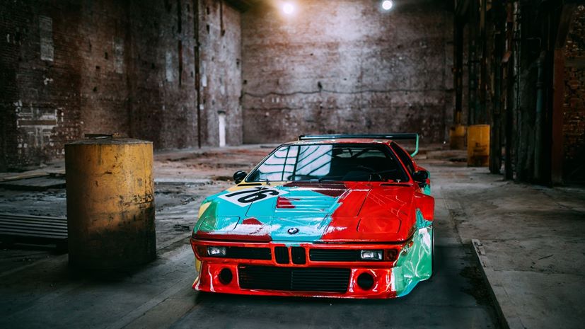 BMW M1 Art Car by Andy Warhol