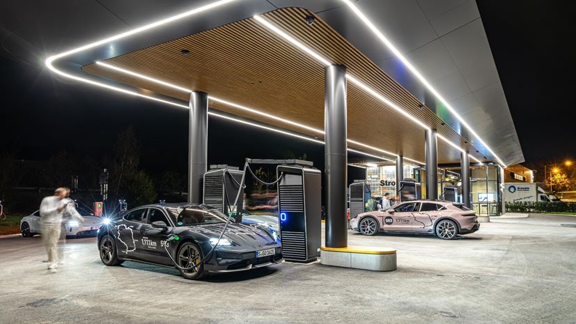Porsche charging