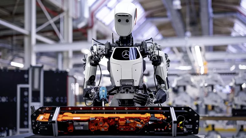 Mercedes Berlin ανθρωποειδές ρομπότ