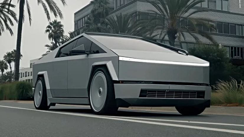 Tesla Cybertruck Kim Kardashian