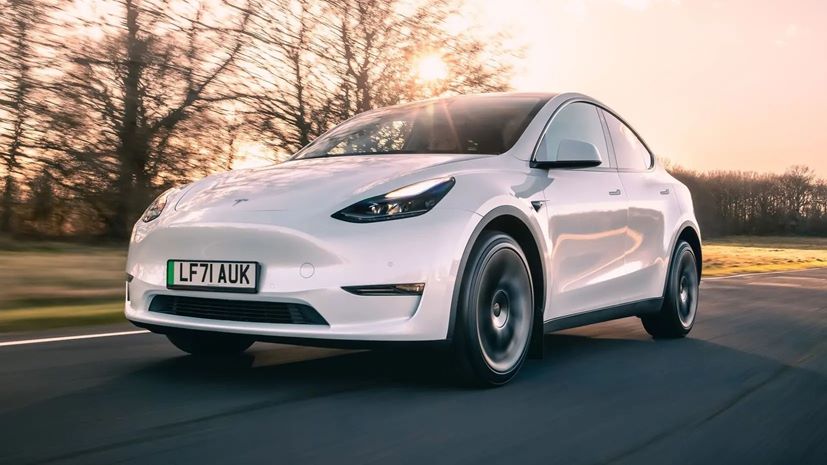 Aerodynamic Tesla Model Y