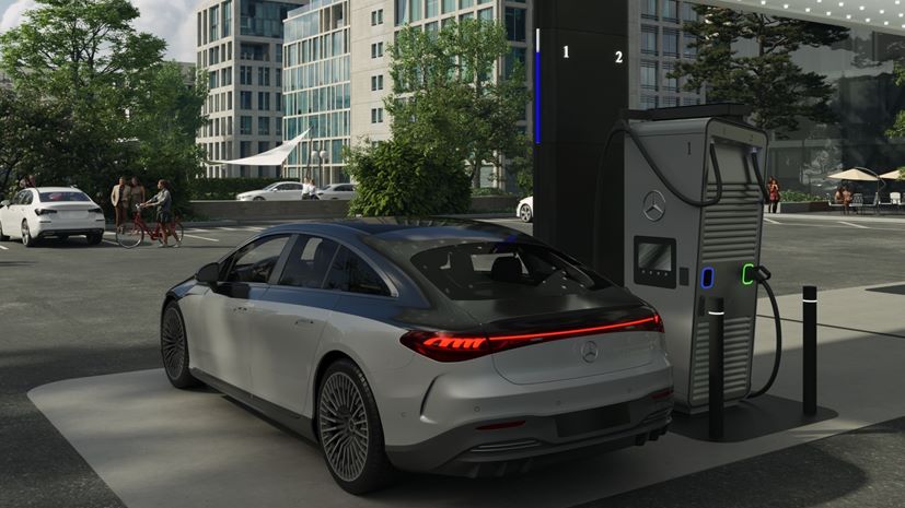 Σταθμός φόρτισης ηλεκτρικών Mercedes
