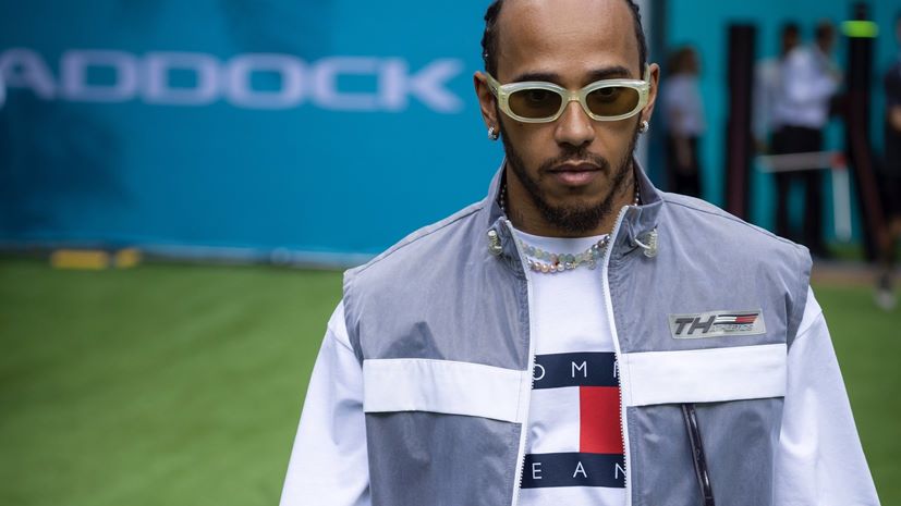 Lewis Hamilton Kendall Jenner Tommy Hilfiger