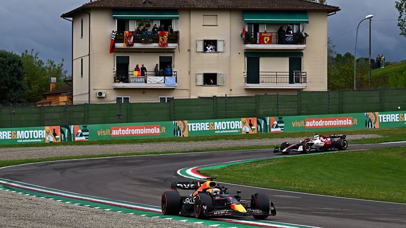 Verstappen Imola Tifozi