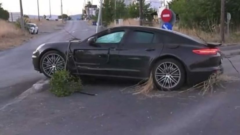 Ατύχημα Porsche θεσσαλονίκη