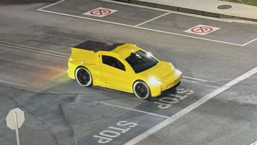 tesla Robotaxi Spy