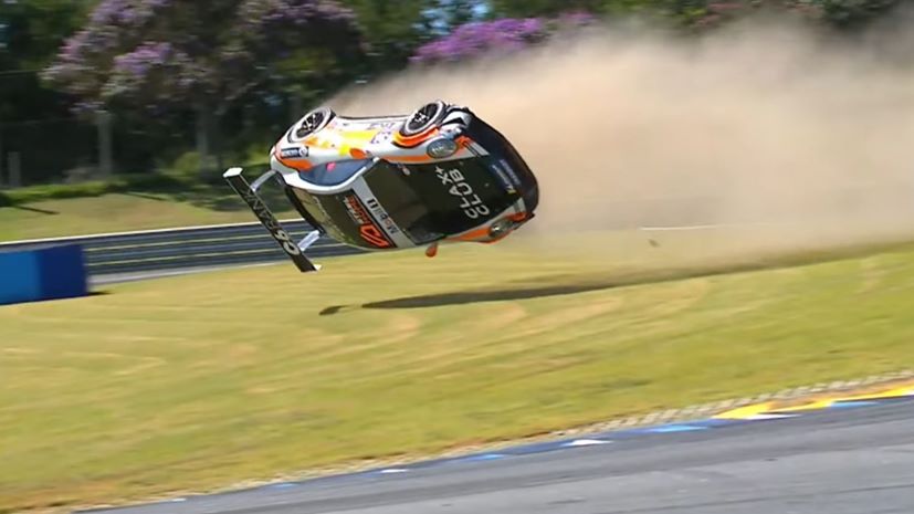 Porsche Carrera Cup Βραζιλίας ατύχημα