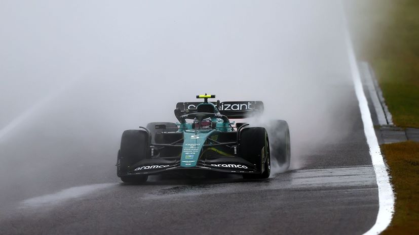 F1 GP Ίμολα Βροχή